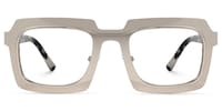 Charline Square Gray Glasses0