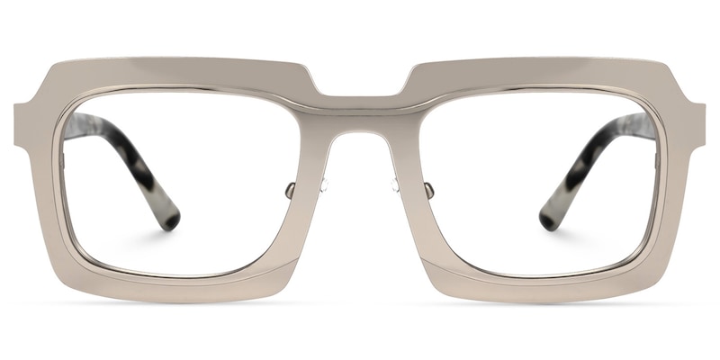 Charline Square Gray Glasses | Zeelool Glasses0