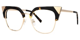 Vashtie Cateye Tortoise Glasses1
