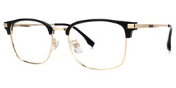 Turkessa Browline Gold Glasses1