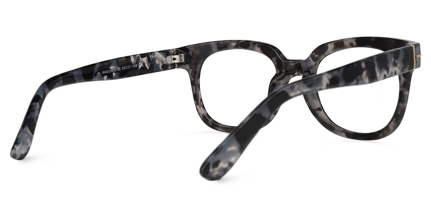 Beckwith Square Gray-Tortoise Glasses | Zeelool Glasses3