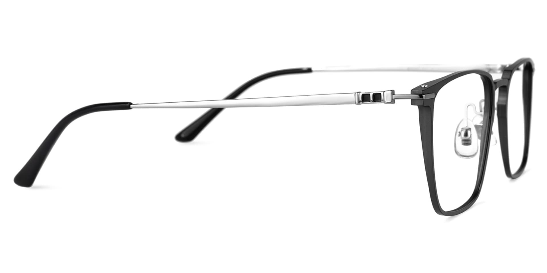 Ramirez Square Tarnish Glasses | Zeelool Glasses2