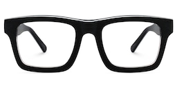 Riley Rectangle Dark-Gray Glasses2