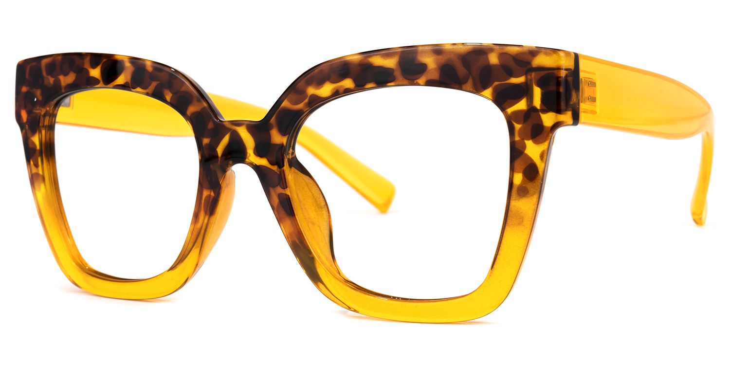 Malcolm Square Tortoise Glasses | Zeelool Glasses1
