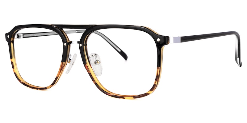 Shante Square Tortoise Glasses | Zeelool Glasses1