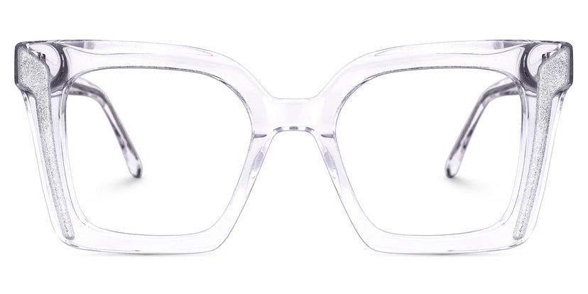 Khadra Square Clear Glasses