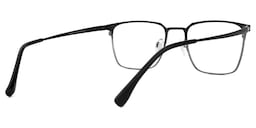 Khadajah Square Black-Gray Glasses3
