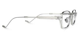 Coloow Rectangle Clear Glasses2