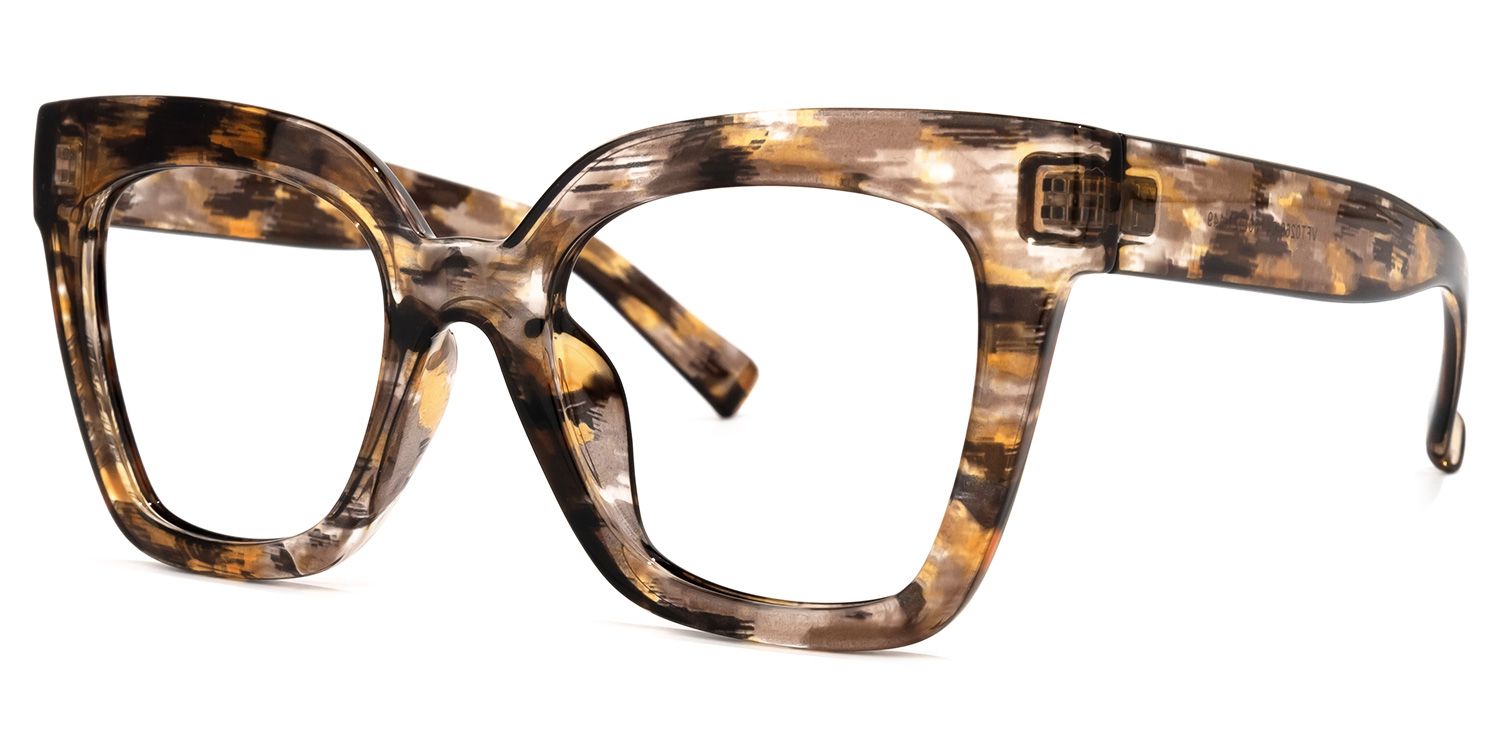 Malcolm Square Brown Eyeglasses and Glasses Frames1