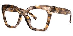 Malcolm Brown Square Glasses1