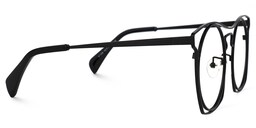 Janice Geometric Black Glasses2
