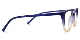 Lucy Cateye Blue Glasses 2