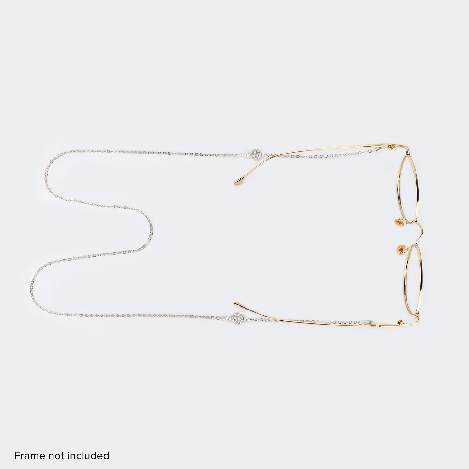 Pearl Silver Eyeglasses Chain-07 | Zeelool Glasses0