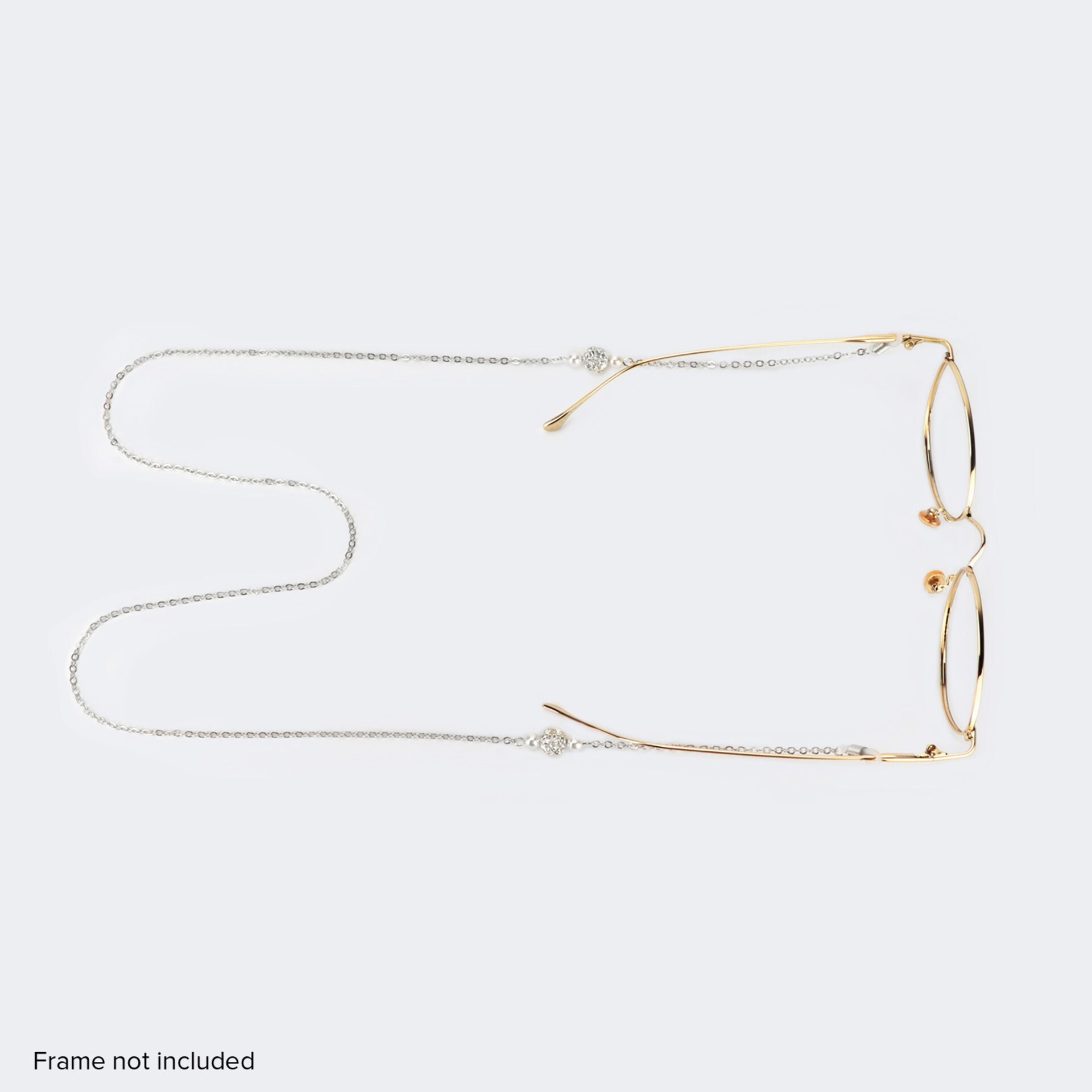 Pearl Silver Eyeglasses Chain-07 | Zeelool Glasses0