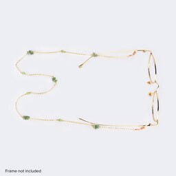 Jade Gold Eyeglasses Chain-090