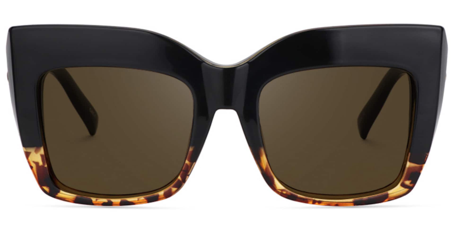 Alberta Cateye Tortoise Sunglasses | Zeelool Glasses0