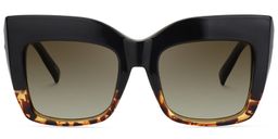 Alberta Tortoise Square Sunglasses0