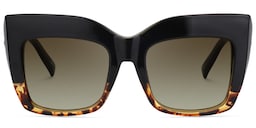 Alberta Cateye Tortoise Sunglasses0