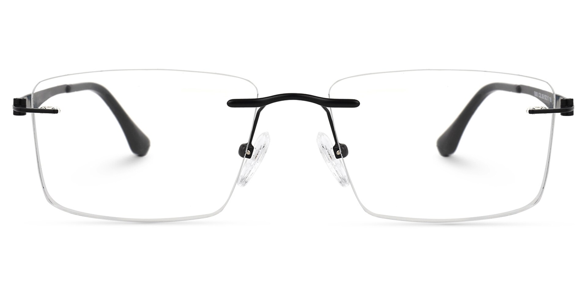 Hairston Square Black Glasses | Zeelool Glasses0