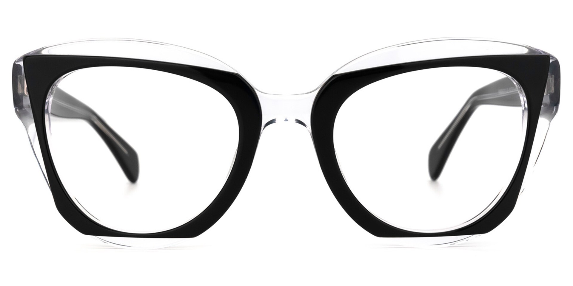 Karina Cateye Black Glasses | Zeelool Glasses0