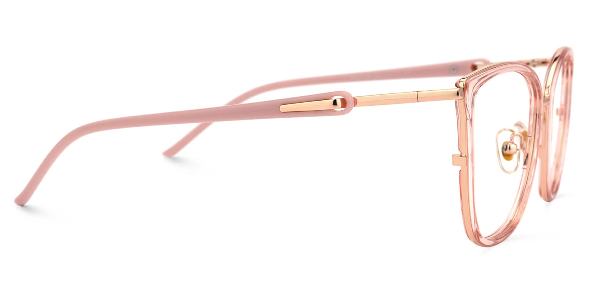 Mayoral Square Pink Glasses | Zeelool Glasses2
