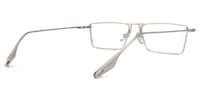 Mallet Rectangle Silver Glasses3