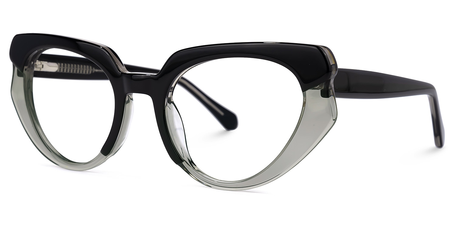 Gooden Geometric Gray Glasses | Zeelool Glasses