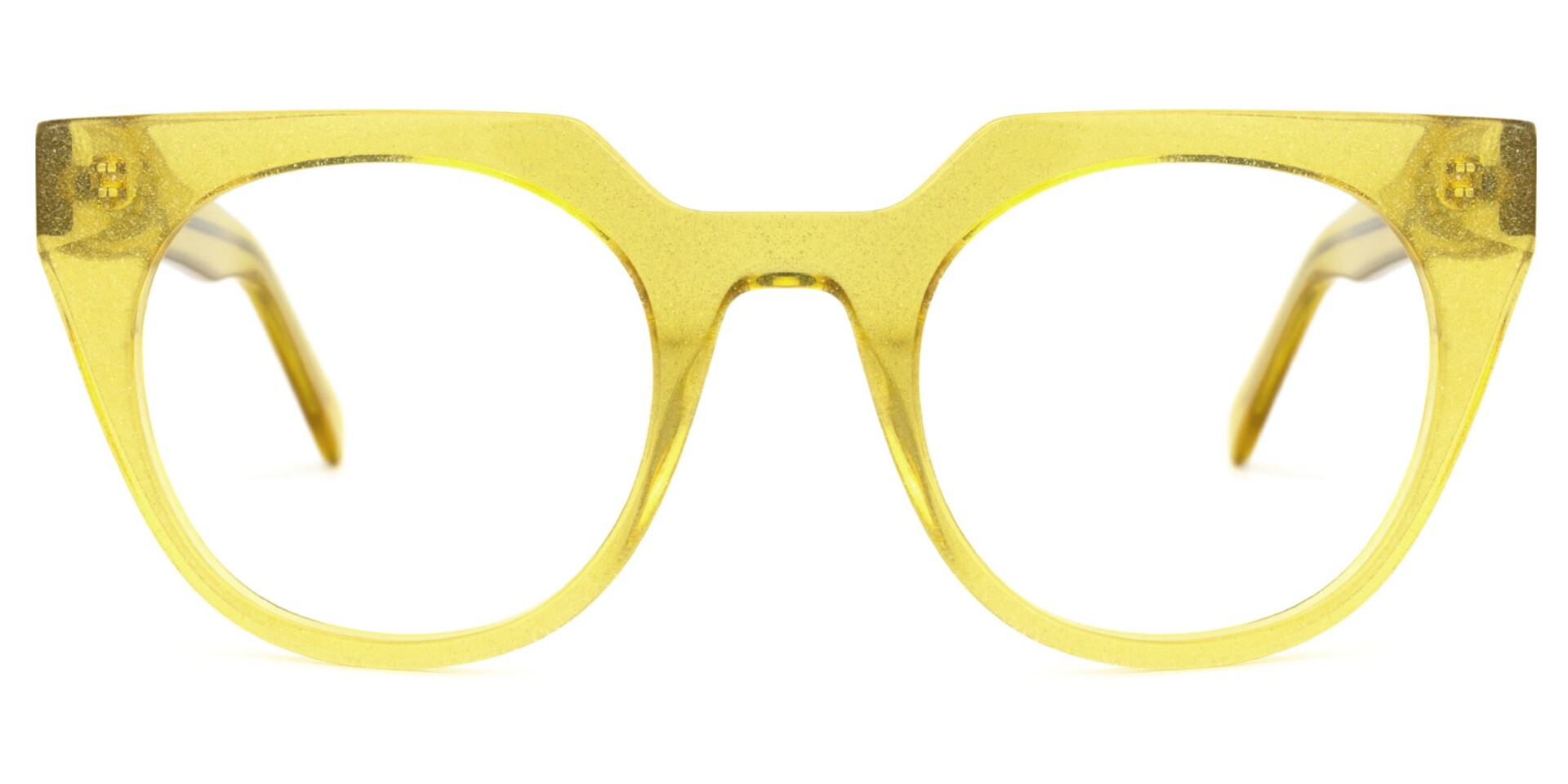 Lucie Cateye Yellow Glasses | Zeelool Glasses0