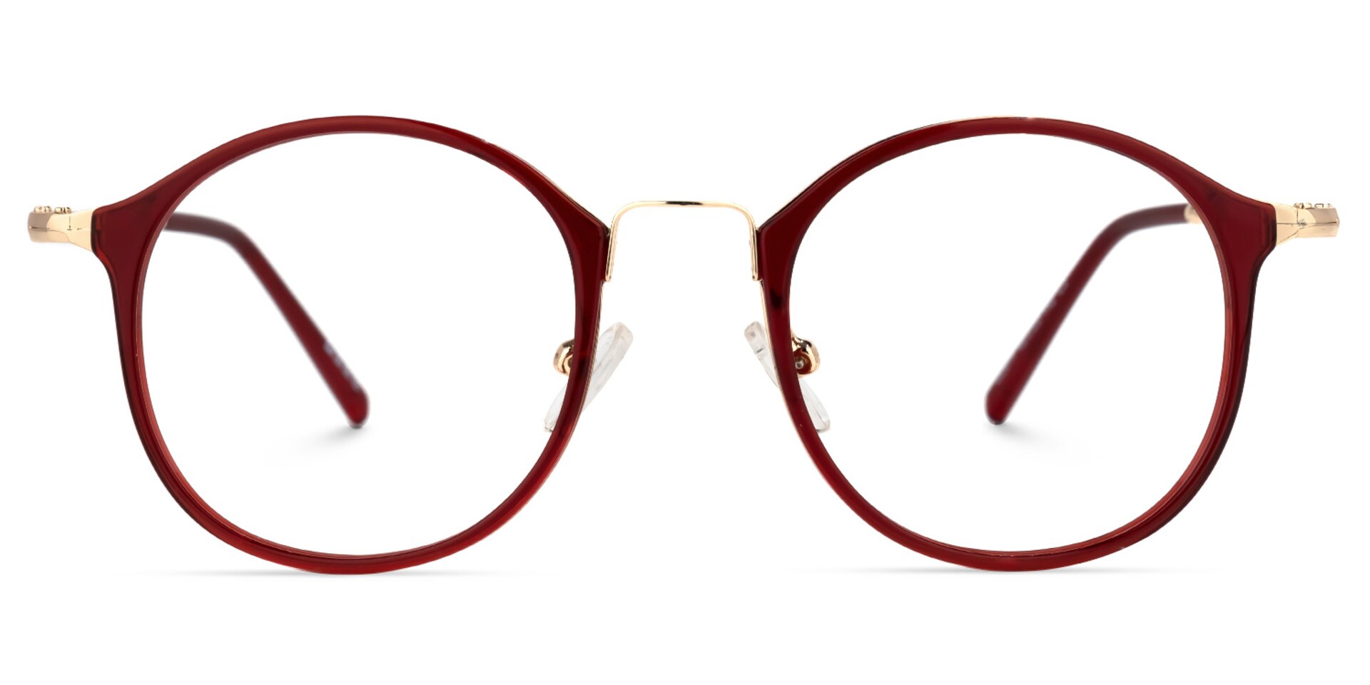 Colcas Round Red Glasses | Zeelool Glasses0