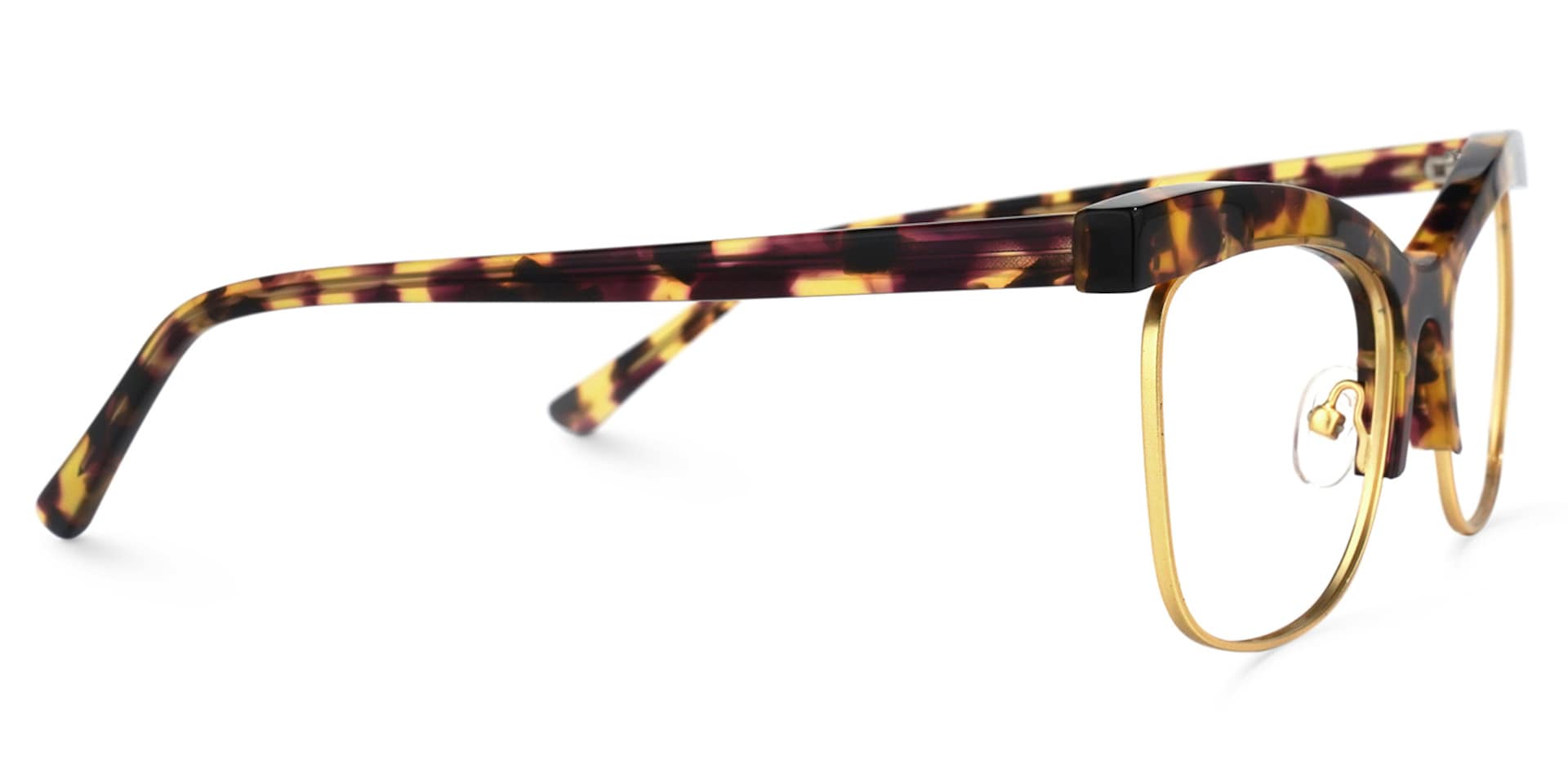 Catala Browline Tortoise Glasses | Zeelool Glasses2