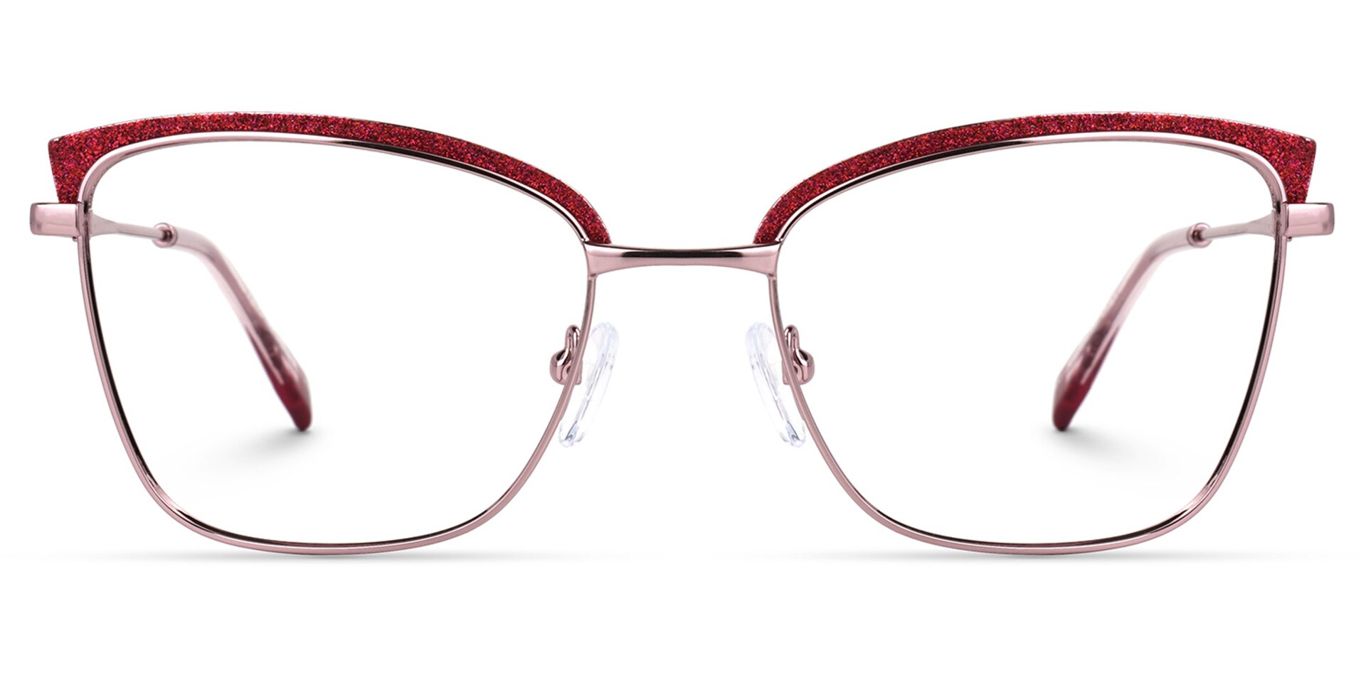 Myra Cateye Red Glasses | Zeelool Glasses0