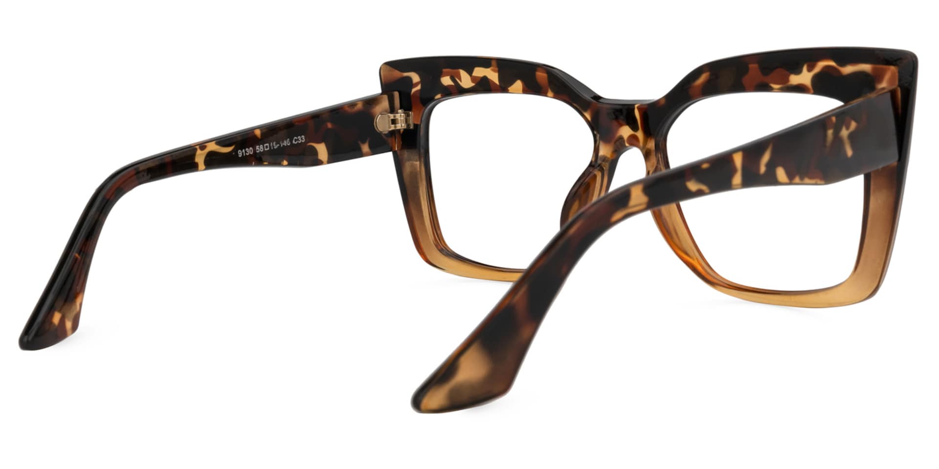 Tyhishia Square Tortoise Glasses | Zeelool Glasses3