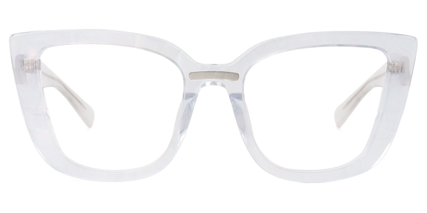 Peggy Cateye Clear Glasses | Zeelool Glasses0