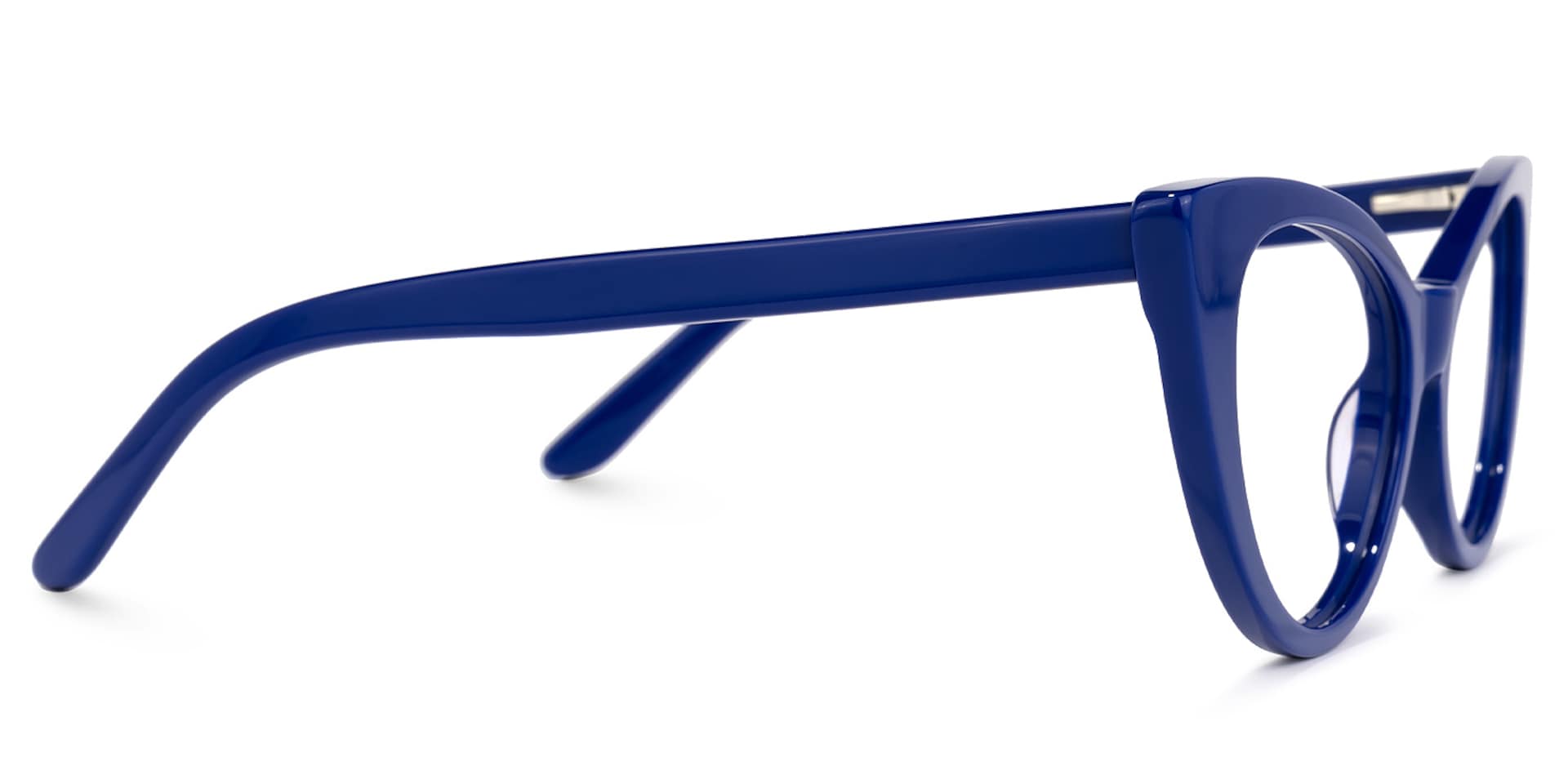 Jaden Cateye Blue Eyeglasses | Zeelool Glasses2