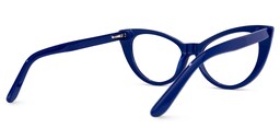 Jaden Cateye Blue Eyeglasses3