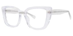 Peggy Cateye Clear Glasses1
