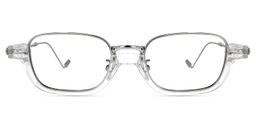 Coloow Rectangle Clear Glasses0