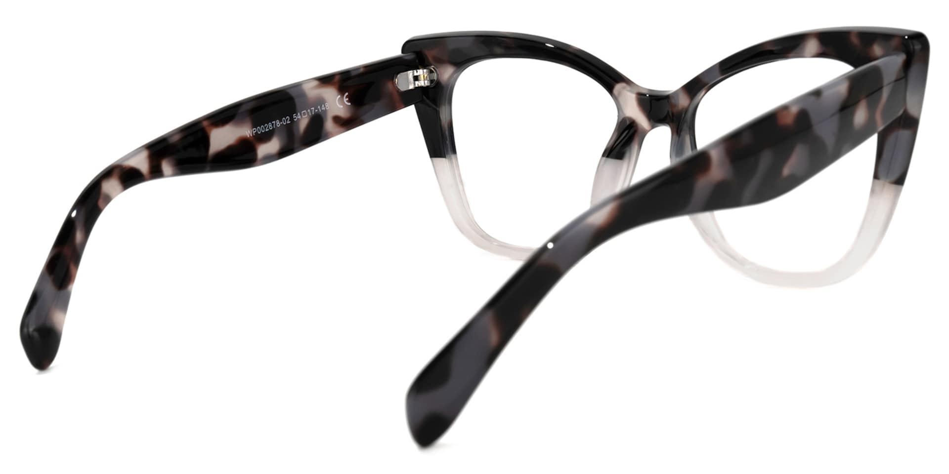 Royster Cateye White Glasses | Zeelool Glasses3