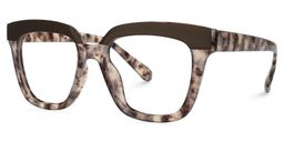 Cecelia Square Floral Glasses1