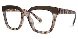 Cecelia Square Floral Glasses1