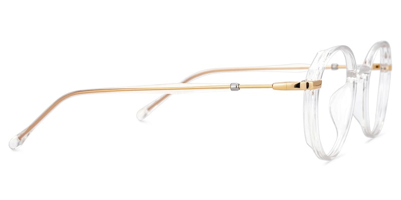 Billy Round Crystal Glasses | Zeelool Glasses2