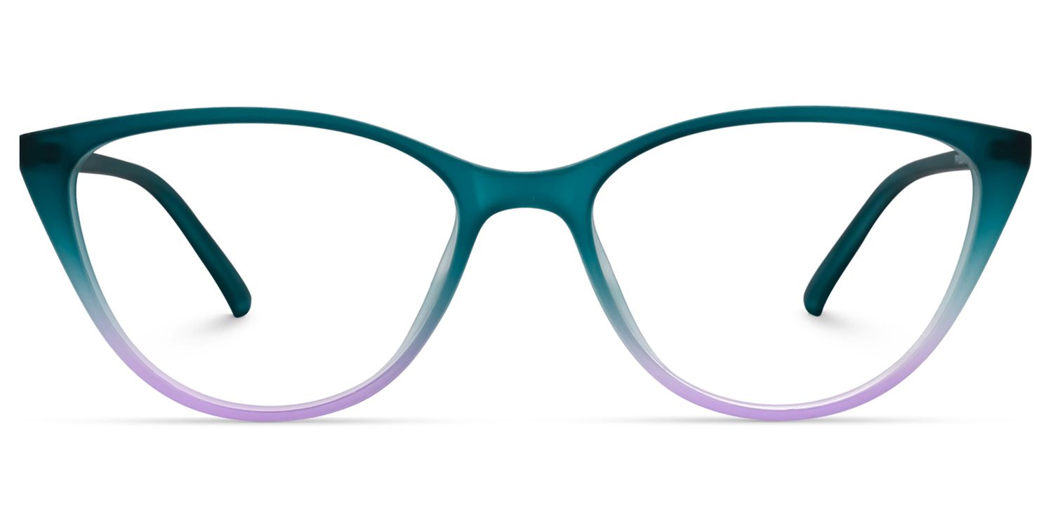 Lucy Cateye Green Glasses  | Zeelool Glasses0