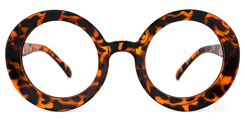 Franca Round Tortoise Glasses | Zeelool Glasses0