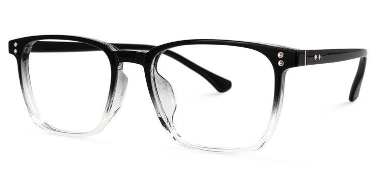 Martinez Square Black Glasses