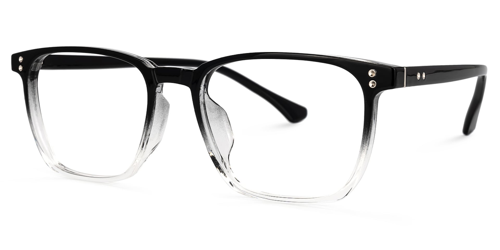 Martinez Square Black Glasses | Zeelool Glasses1