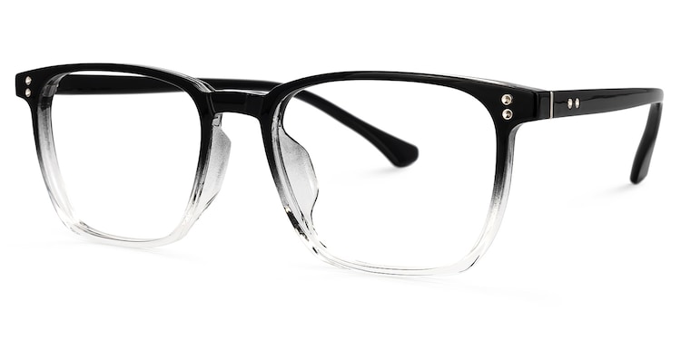 Martinez Square Black Glasses