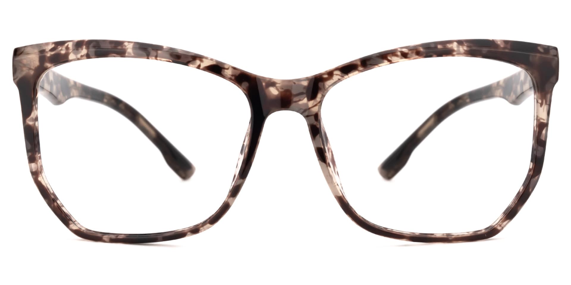 Libby Geometric Tortoise Glasses | Zeelool Glasses0