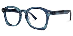 Natilus Round Blue Glasses1