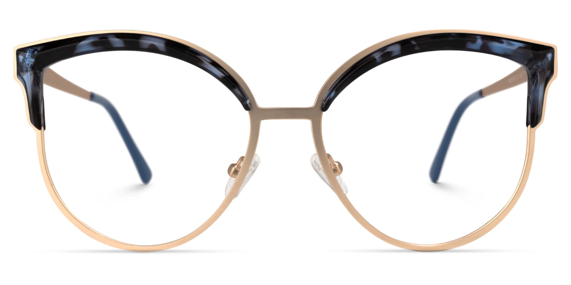 Laureano Browline Blue-Tortoise Glasses | Zeelool Glasses0