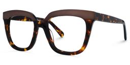 Milledge Square Tortoise Glasses1